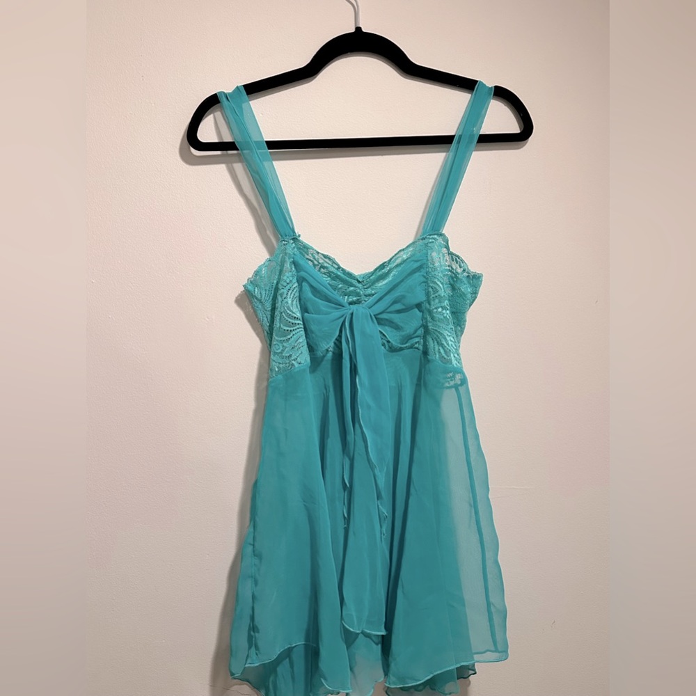 90s gold label vintage victoria’s secret babydoll lingerie top